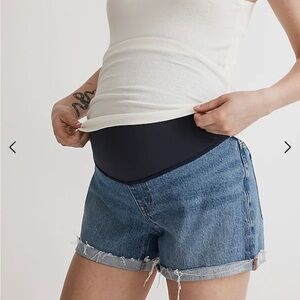 NWT Madewell Maternity Shorts (over the bump)